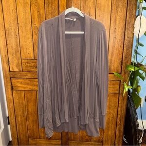 Athleta Women's Gray Open Cardigan